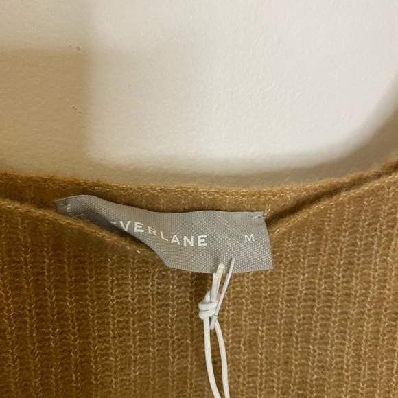 NWT Everlane The Cozy Stretch Yak Wool Ribbed Crop Tank Sweater - Picture 4 of 10